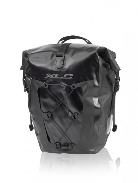 XLC Einzeltaschenset wasserdicht schwarz 21x18x46cm