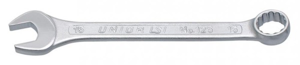 Ringgabelschlüssel Unior kurz, gekröpft 12mm, Länge 139mm, 125/1