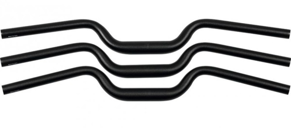 Lenkerbügel Ergotec M-Bar S Alu, &#216; 31,8mm, 700mm, schwarz/matt, 14&#176;
