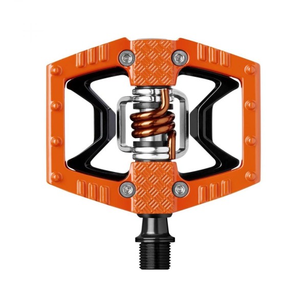 Crankbrothers Double Shot 2 Hybrid-Pedal orange-schwarz-orange