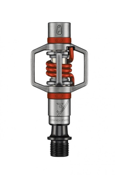 Crankbrothers Eggbeater 3 Klick-Pedal silver-red
