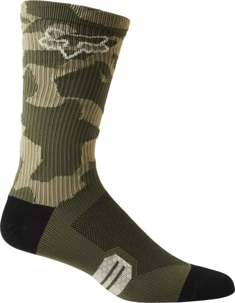 Fox 8-Zoll Ranger Socken Green Camouflage Größe S-M