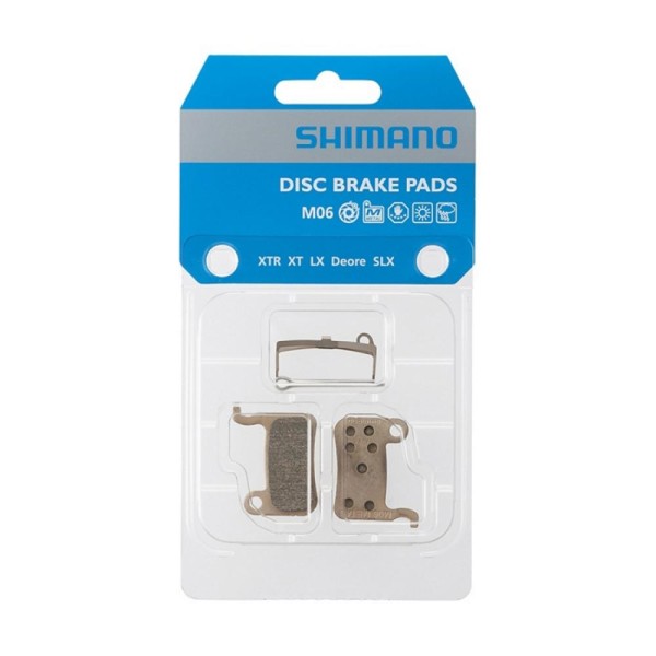 Shimano Scheibenbremsbelag Metall M06-MX 1 Paar gesintert (Einzelverpackung)