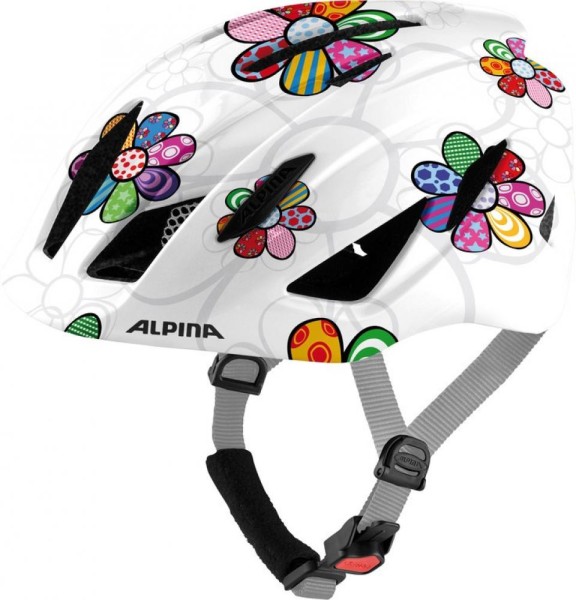 Fahrradhelm Alpina Pico pearlwhite-flower gloss Gr.50-55