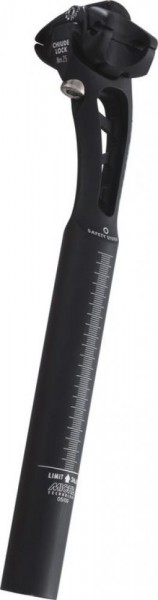 Patentsattelstütze Miche &#216; 27,0mm, 270mm, schwarz