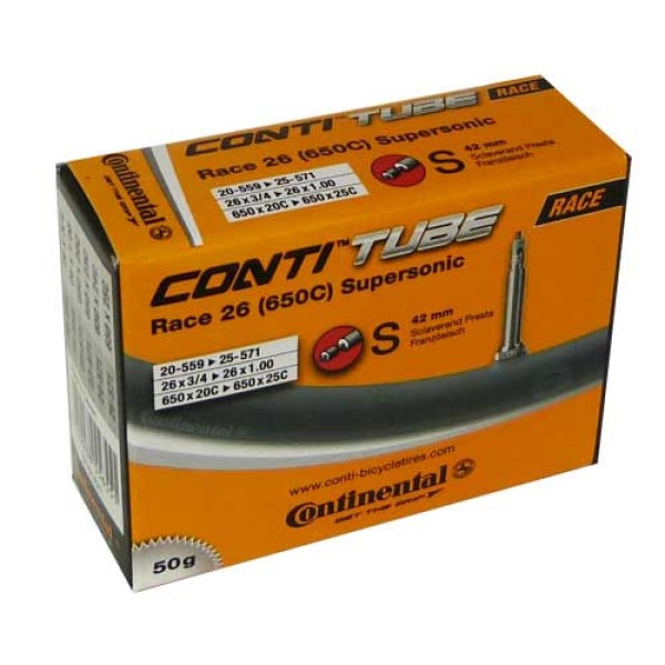 Schlauch Continental Conti 26x0.75-1.00" 20-25/559-571 RACE 26 SUPERSONIC SV 42mm