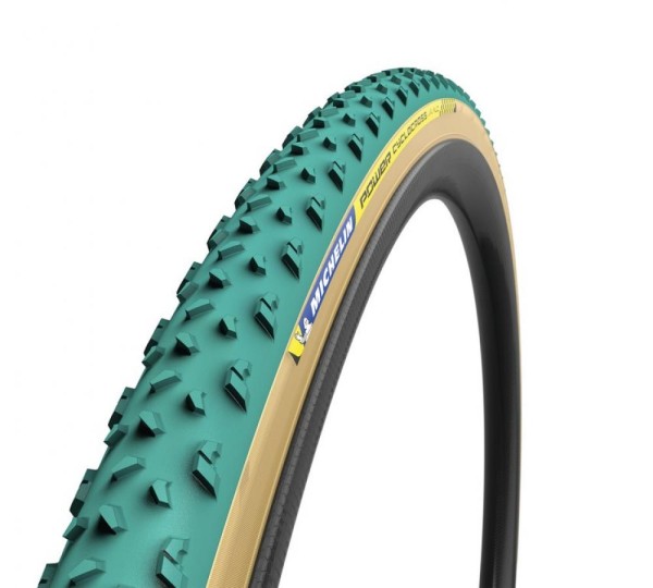Reifen Michelin Power Cyclocross Mud fb. 28" 700x33C 33-622 grün Tubular