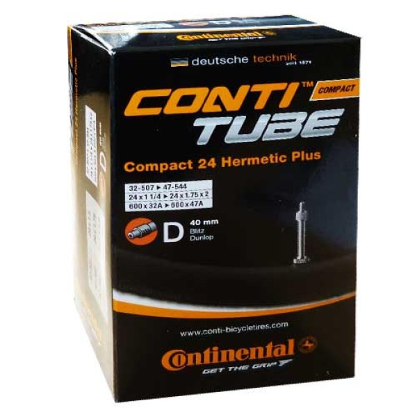 Schlauch Continental Conti 24x1.25-1.75" (32-47/507-544) Hermetic DV 40mm
