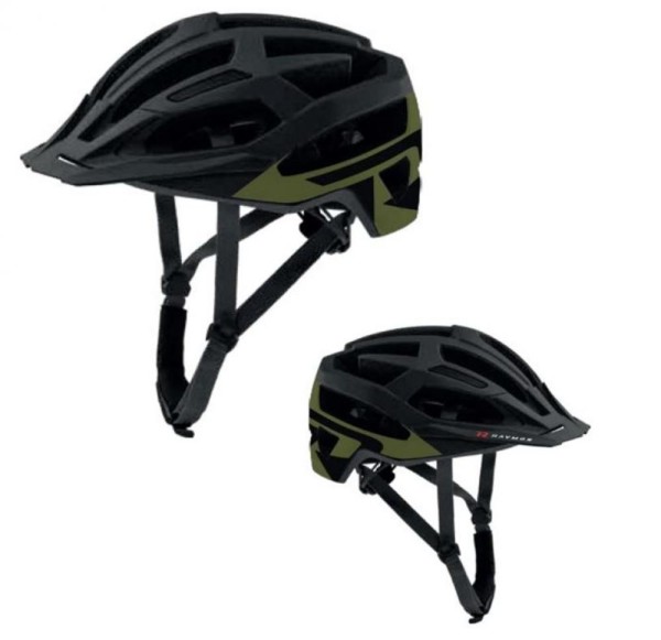 R Raymon Mountainray C-Flash Helmet black/green M-L