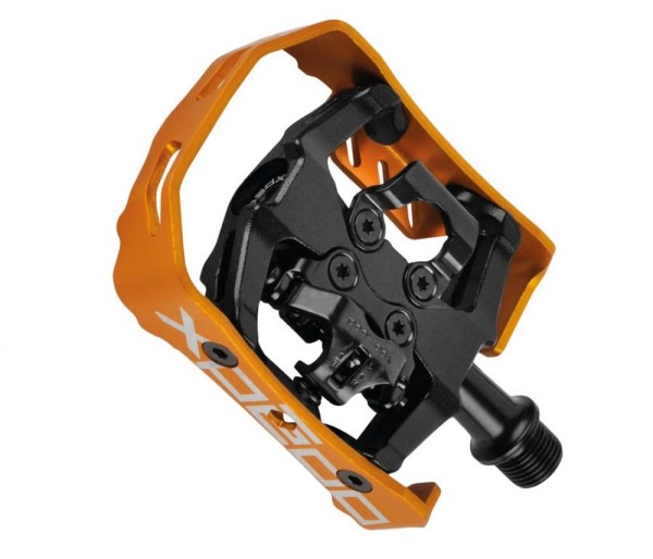 Xpedo Pedal Clipless Milo schwarz/orange 9/16 Zoll XCF13AC