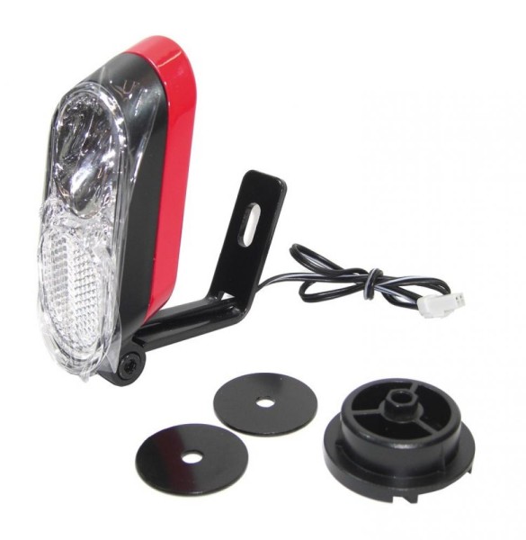Haibike eHeadlight LED 60 Lux rot/schwarz
