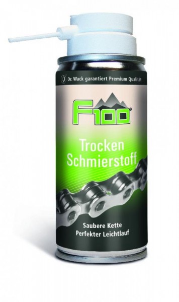 DR Wack F100 Premium Fahrradpflege, Schmier-/Pflegemittel, Trocken Schmierstoff, 100ml, in Aerosoldose