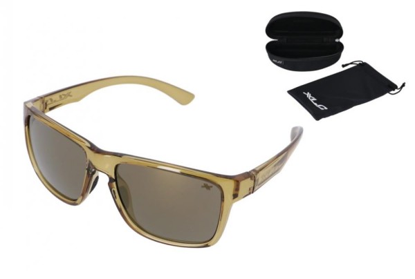 XLC Sonnenbrille Miami Rahmen gold, Gläser rauch