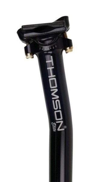 Thomson Patentsattelstütze Elite &#216; 30,0mm L410mm schwarz 16mm Versatz
