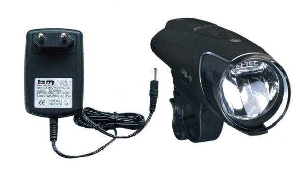 Busch&Müller B&M LED-Akkuscheinwerfer Ixon IQ Premium 80 Lux mit Netzgerät und Akkus STVZO