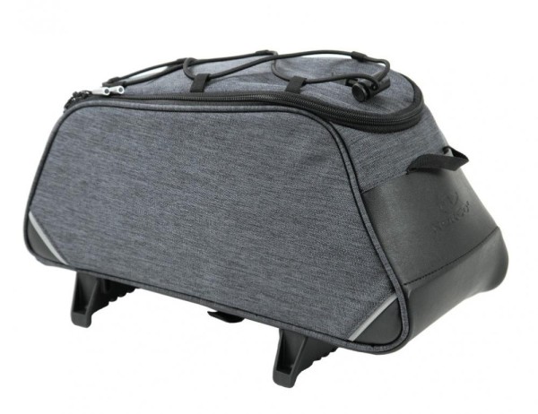 Gepäckträgertasche Norco Ramsey grau, 34x17x16cm, mit TopKlip