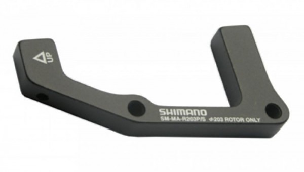 Adapter Shimano für PM-Bremse/IS-Gabel HR, für 203mm, für BRM975
