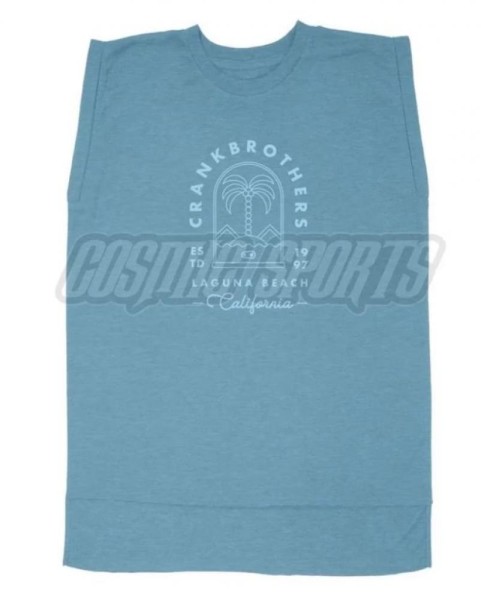 Crankbrothers Muscle T-Shirt California Damen Größe L blau