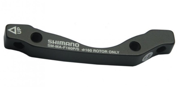 Scheibenbremsadapter Shimano für PM-Bremse/IS-Gabel VR für 160mm