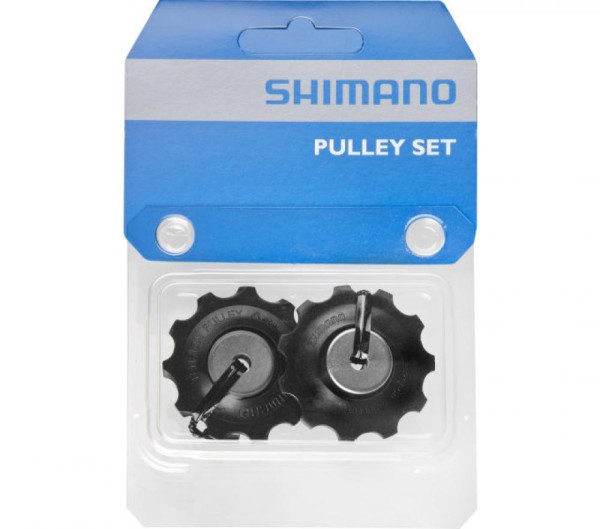 Shimano Spannrollen- + Leitrollenset Schaltwerkrolle Schaltröllchen Pulley Schaltwerkpulley Pulleywheel Schaltwerkröllchen für 8-9 Fach 