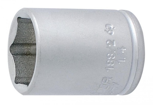 Sechskantsteckschlüssel Unior 1/4" 13mm, 188/2 6p