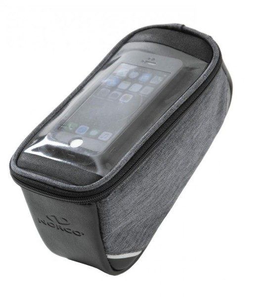 Smartphonetasche Norco Milfield grau, 21x12x10cm, mit Adapter