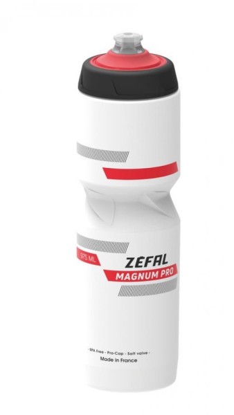 Zefal Trinkflasche Magnum Pro 975ml white red black Flasche