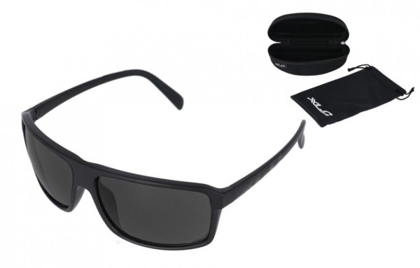 XLC Sonnenbrille Phoenix Rahmen schwarz Gläser rauch