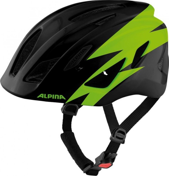 Alpina Helm Pico black-green gloss Gr. 50-55 cm