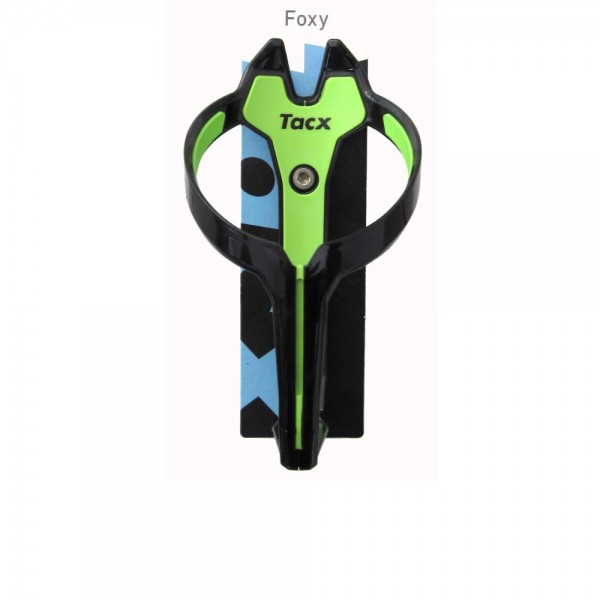 Tacx Flaschenhalter Foxy schwarz/grün, T6304.17