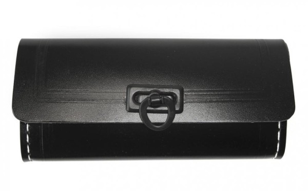 Anhängetasche,  schwarz 25 PLR , Kunstleder  verpackt