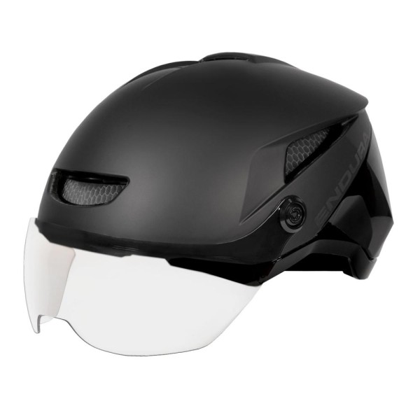 Endura Speed Pedelec Helm,Schwarz,M-L High Speed Schutz, speziell für E-Bike FahrerInnen