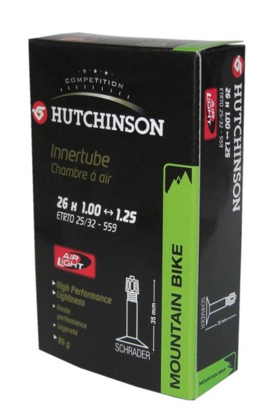 Schlauch Hutchinson Air Light 26" 26x1.70-2.10"  franz. Ventil 48 mm